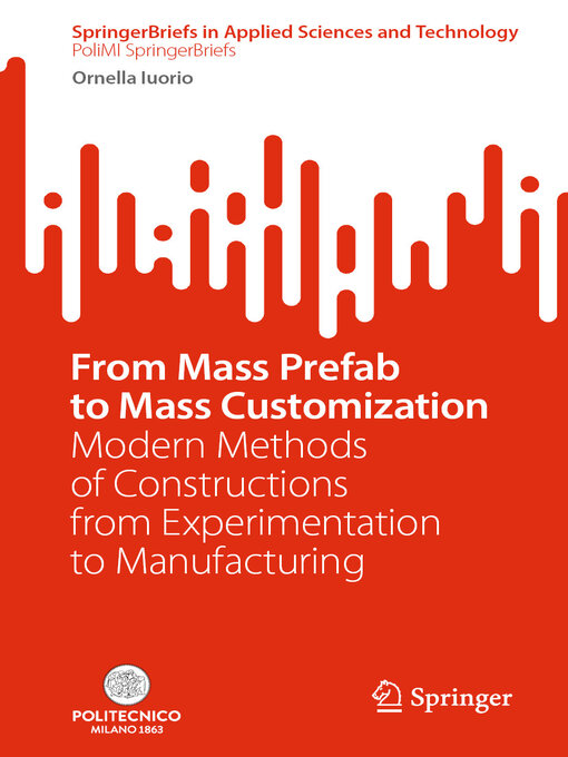 Title details for From Mass Prefab to Mass Customization by Ornella Iuorio - Available